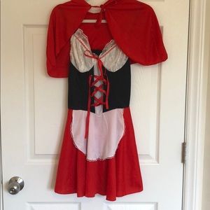 Little Red Riding Hood minidress Halloween costume